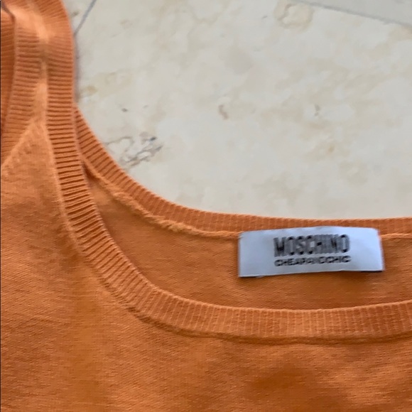 Moschino Tops - Moschino cheap and chic orange top m